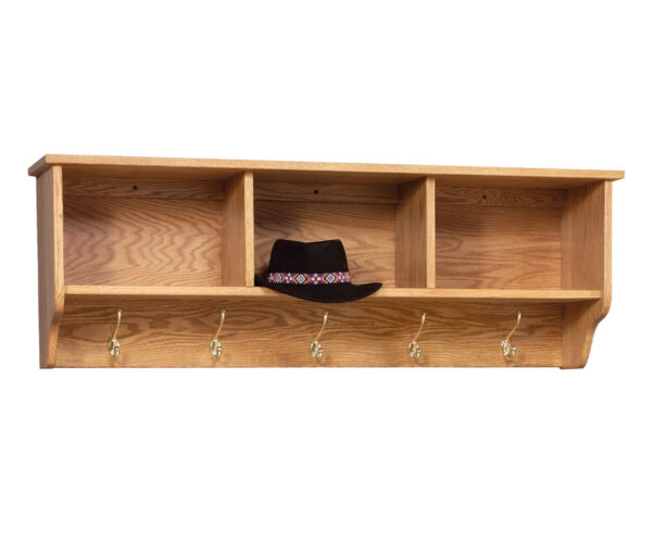 Traditional Shelf With Storage