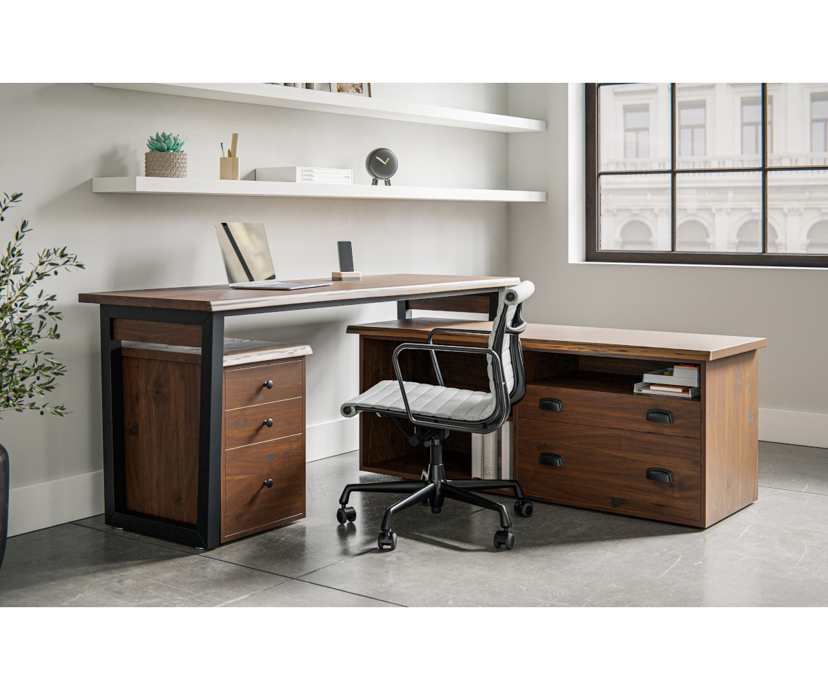 Oasis 3 Drawer File Cabinet - Image 3