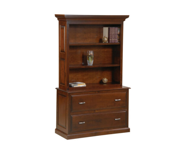 Newport Lateral File Cabinet with Bookcase