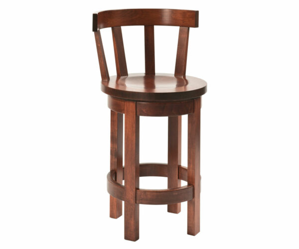 Barrel Barstool with Meribeth Top - 24"
