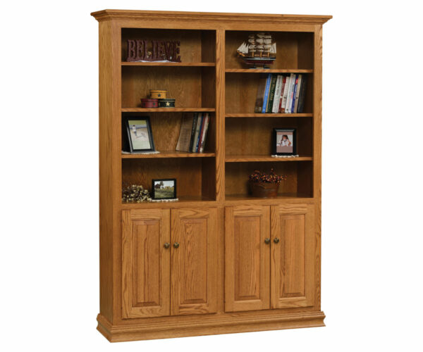 Traditional Bookcase with Doors