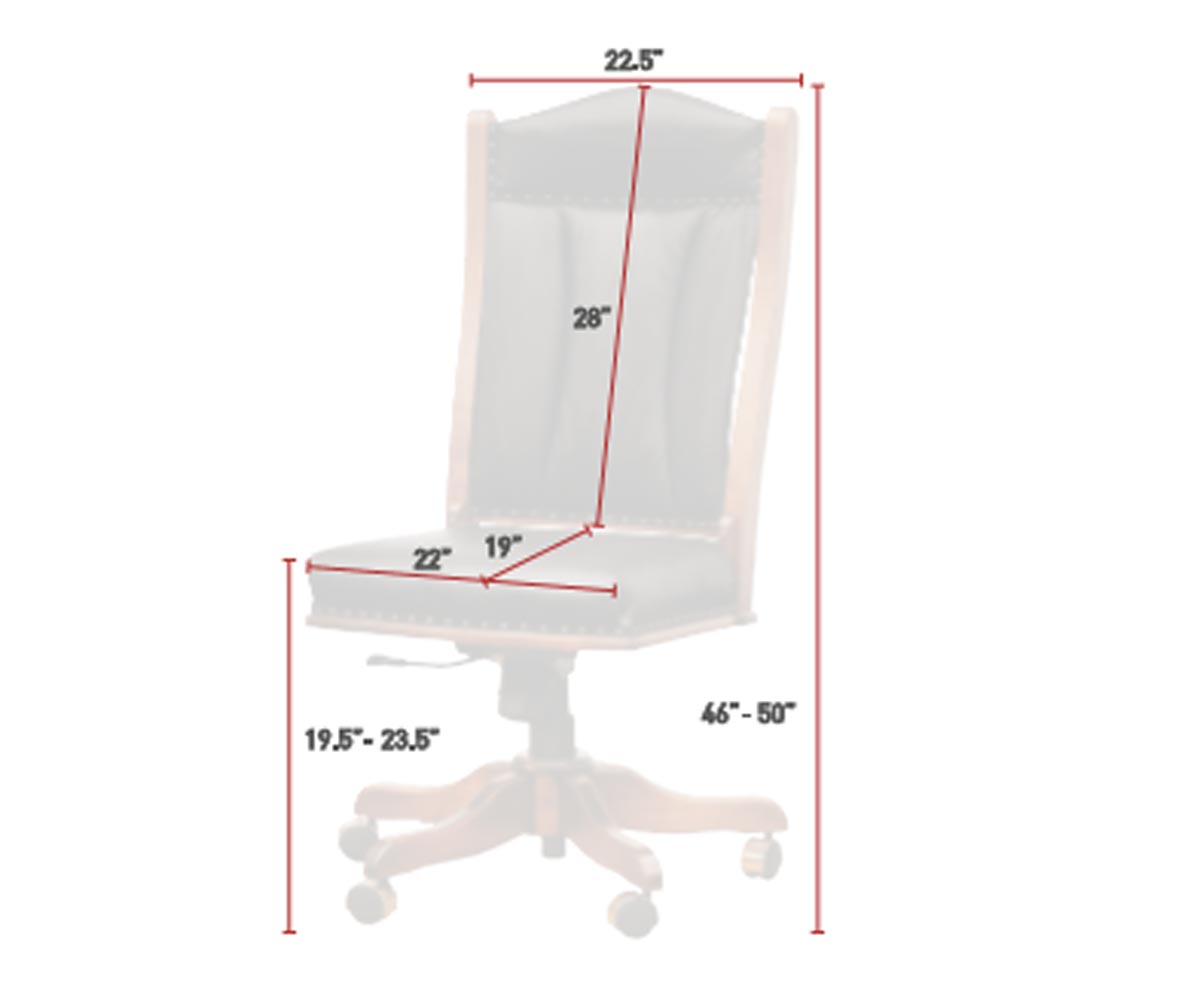 Side Desk Chair - Image 3