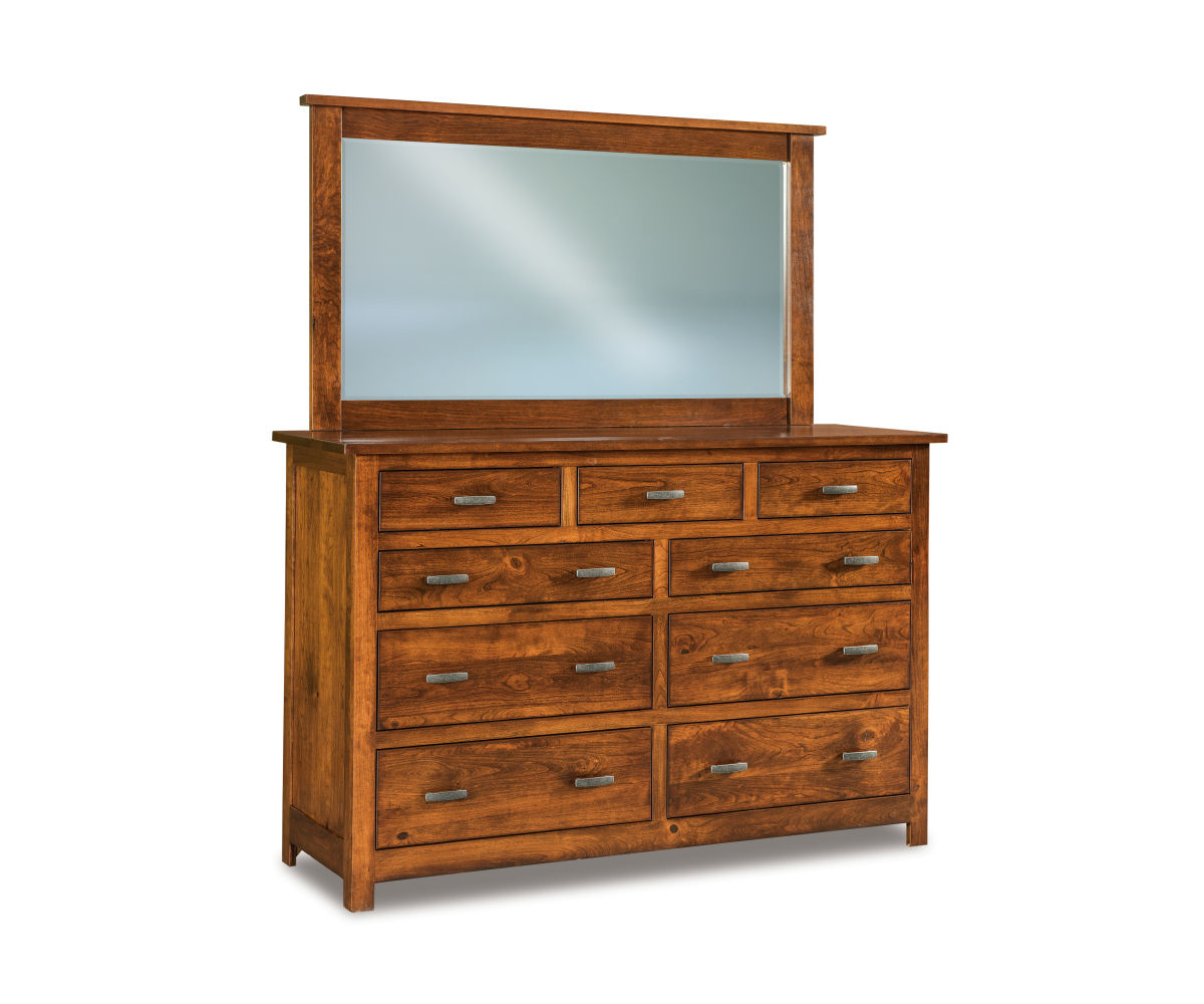 Flush Mission 9 Drawer Dresser - 66"W