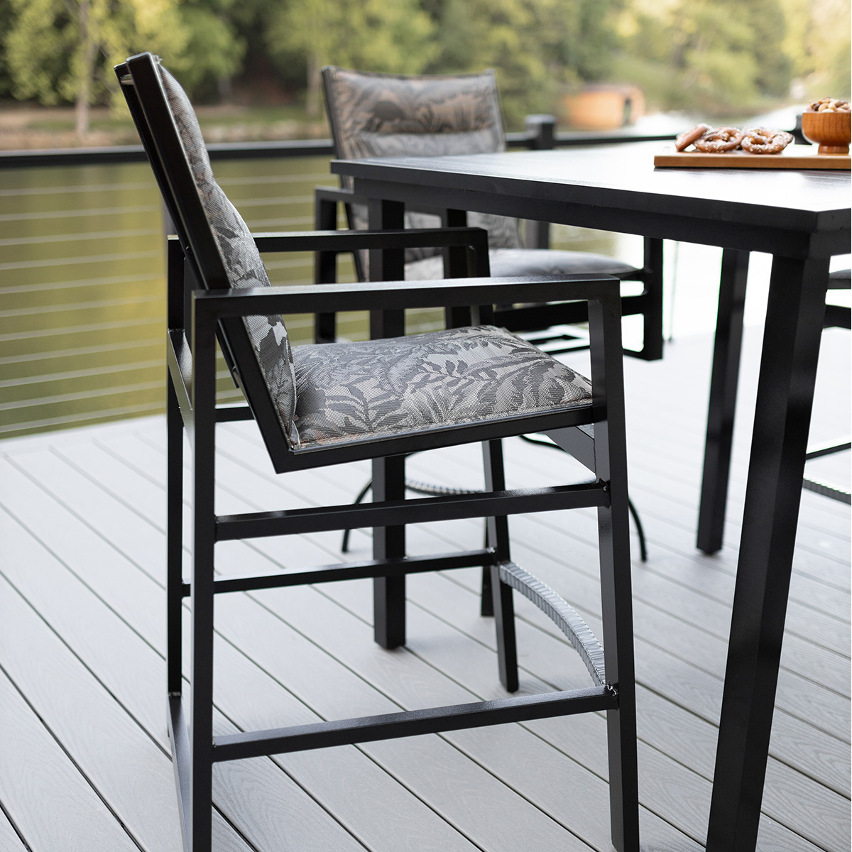 Vida Sling Bar Chair - Image 3