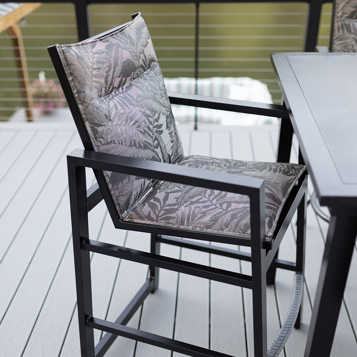 Vida Sling Bar Chair - Image 2