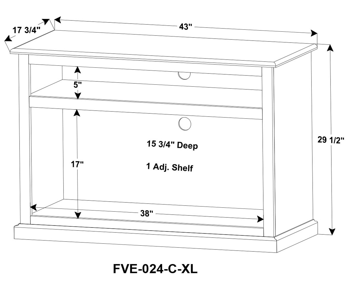 Classic Media Stand With Optional Swivel - Image 2