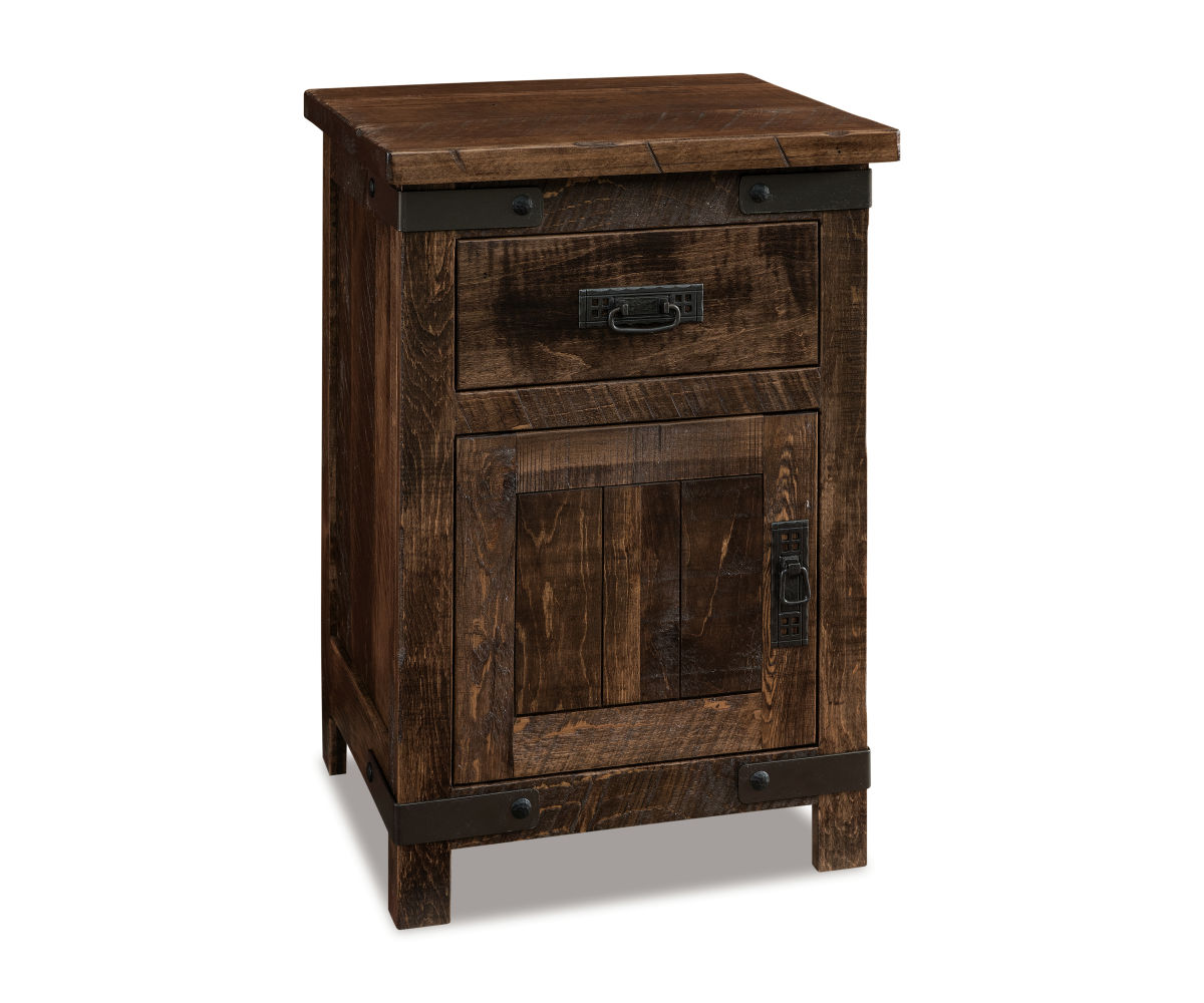 Ironwood 1 Door Nightstand
