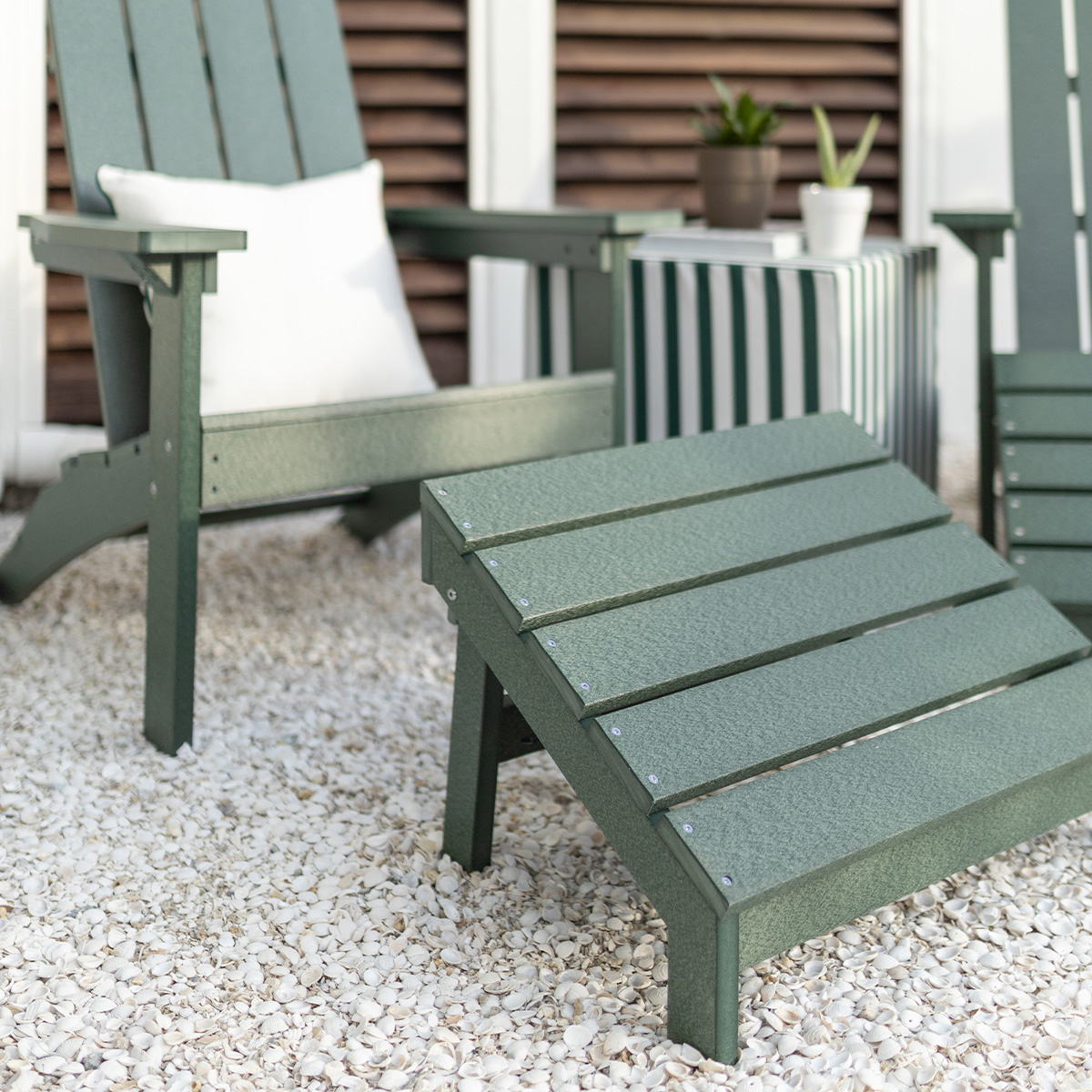 Folding Mayhew Adirondack Footstool - Image 4