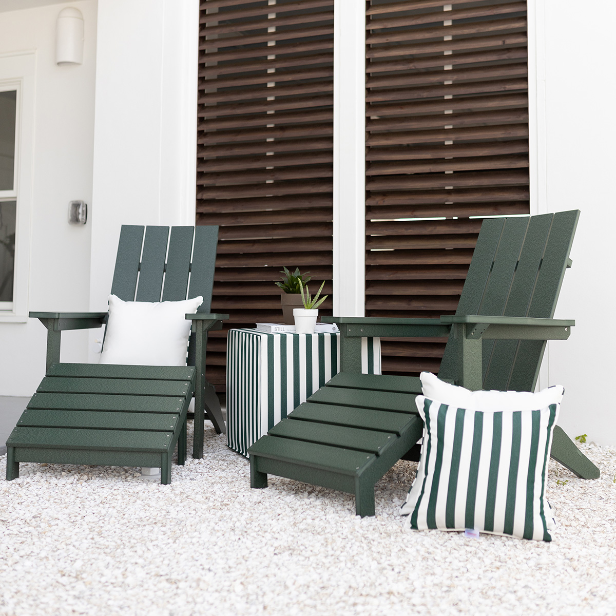 Folding Mayhew Adirondack Footstool - Image 5