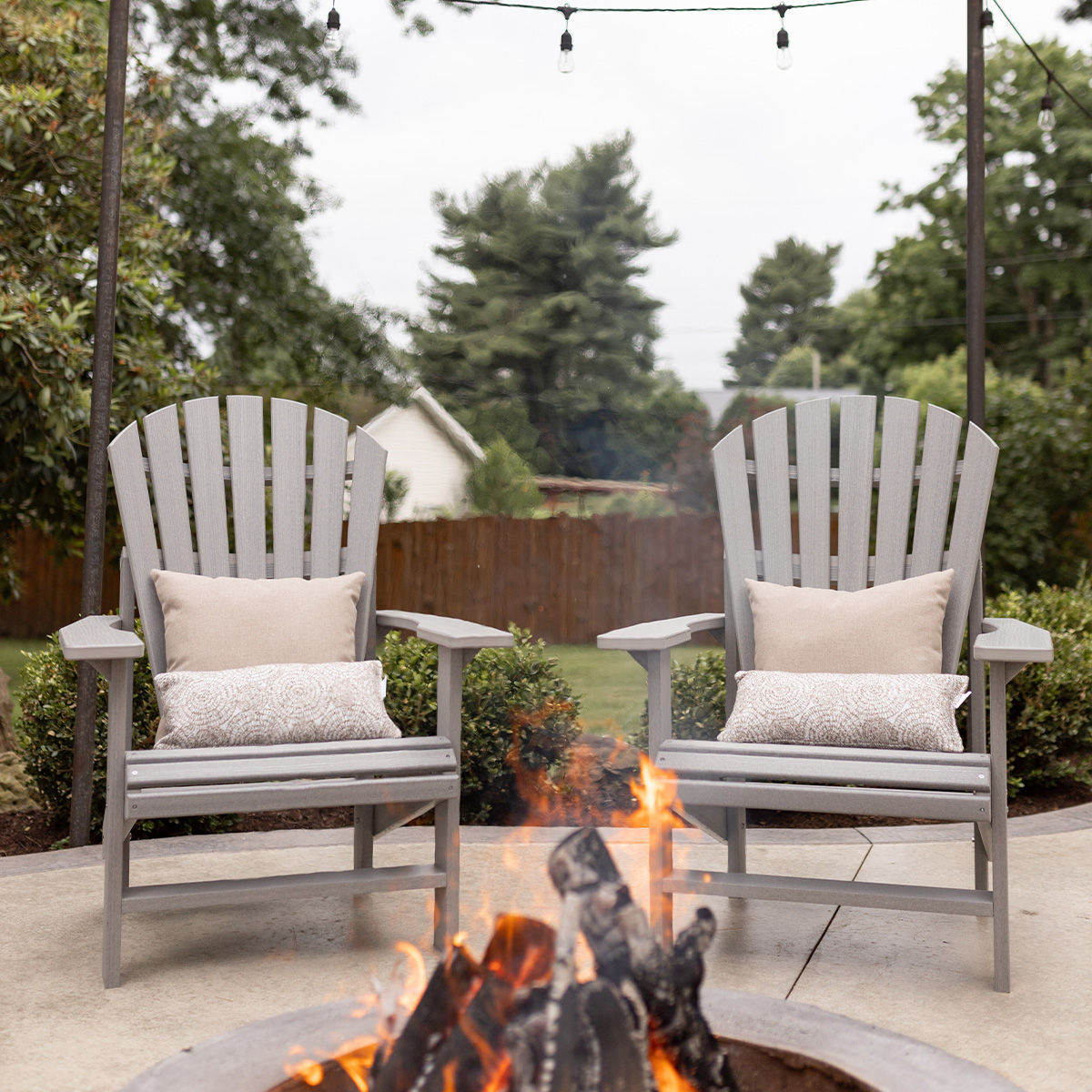 Comfo Back Upright Adirondack Chair - Image 5