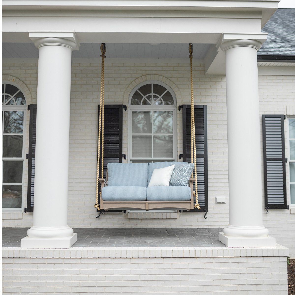 Classic Terrace Loveseat Swing - Image 2