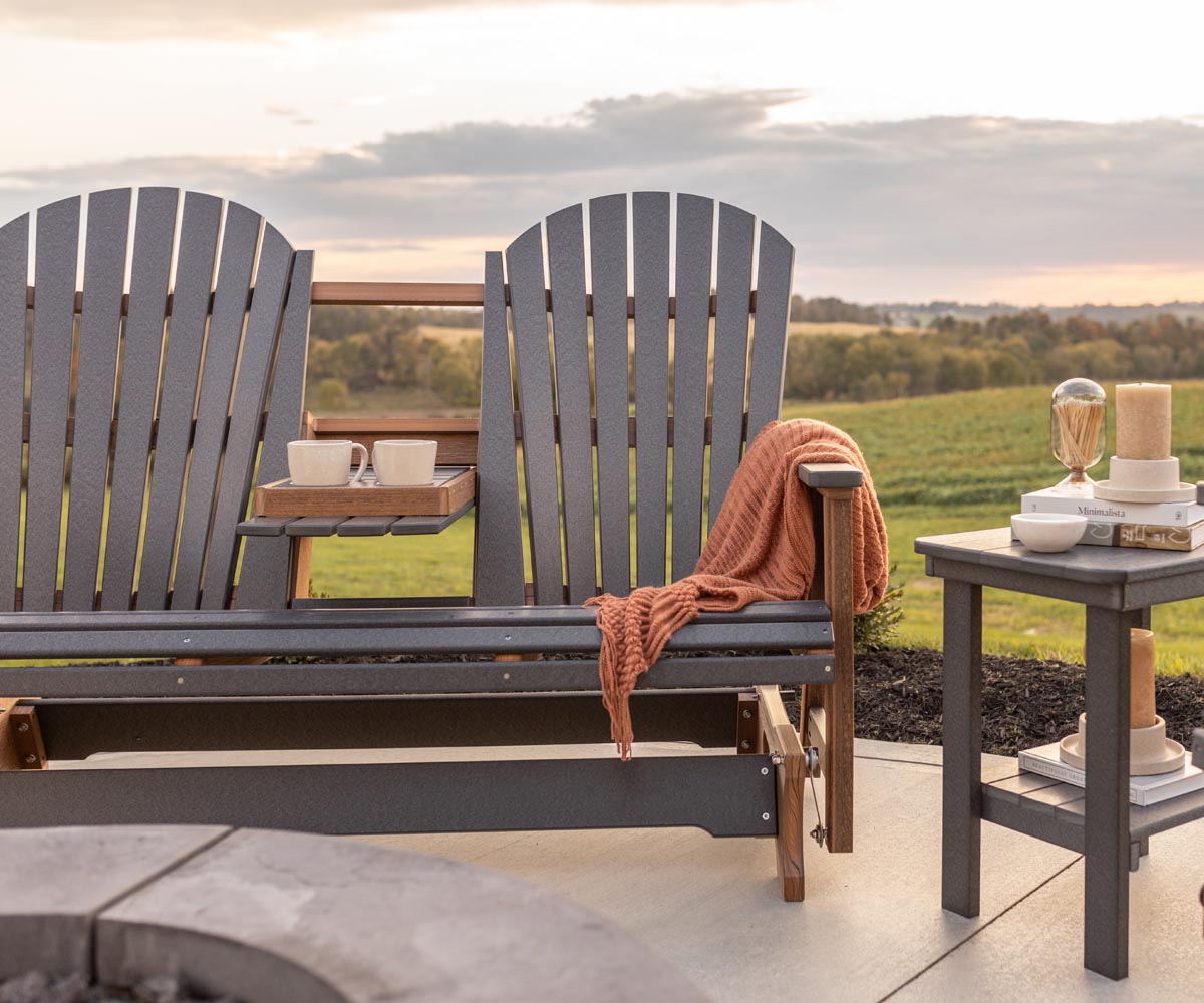 4' Comfo Back Double Glider - Image 2