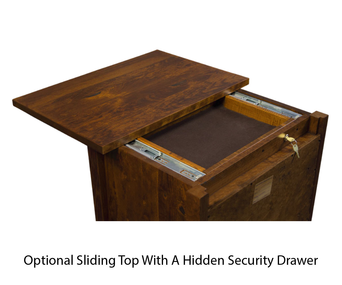 Neptune 2 Drawer Nightstand - Image 3