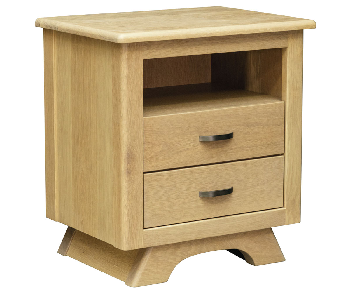 Neptune 2 Drawer Nightstand