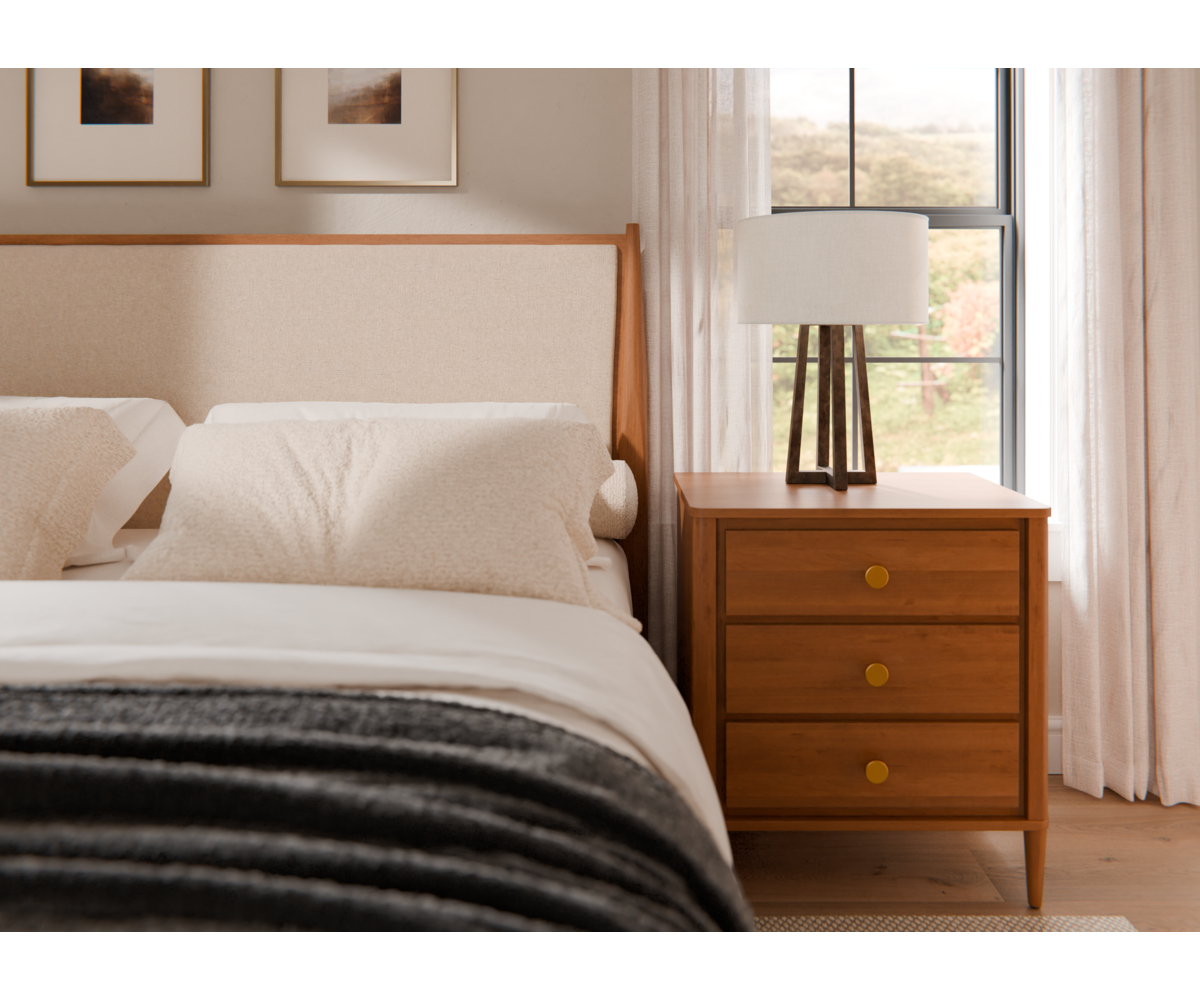 Contour 3 Drawer Nightstand - Image 3