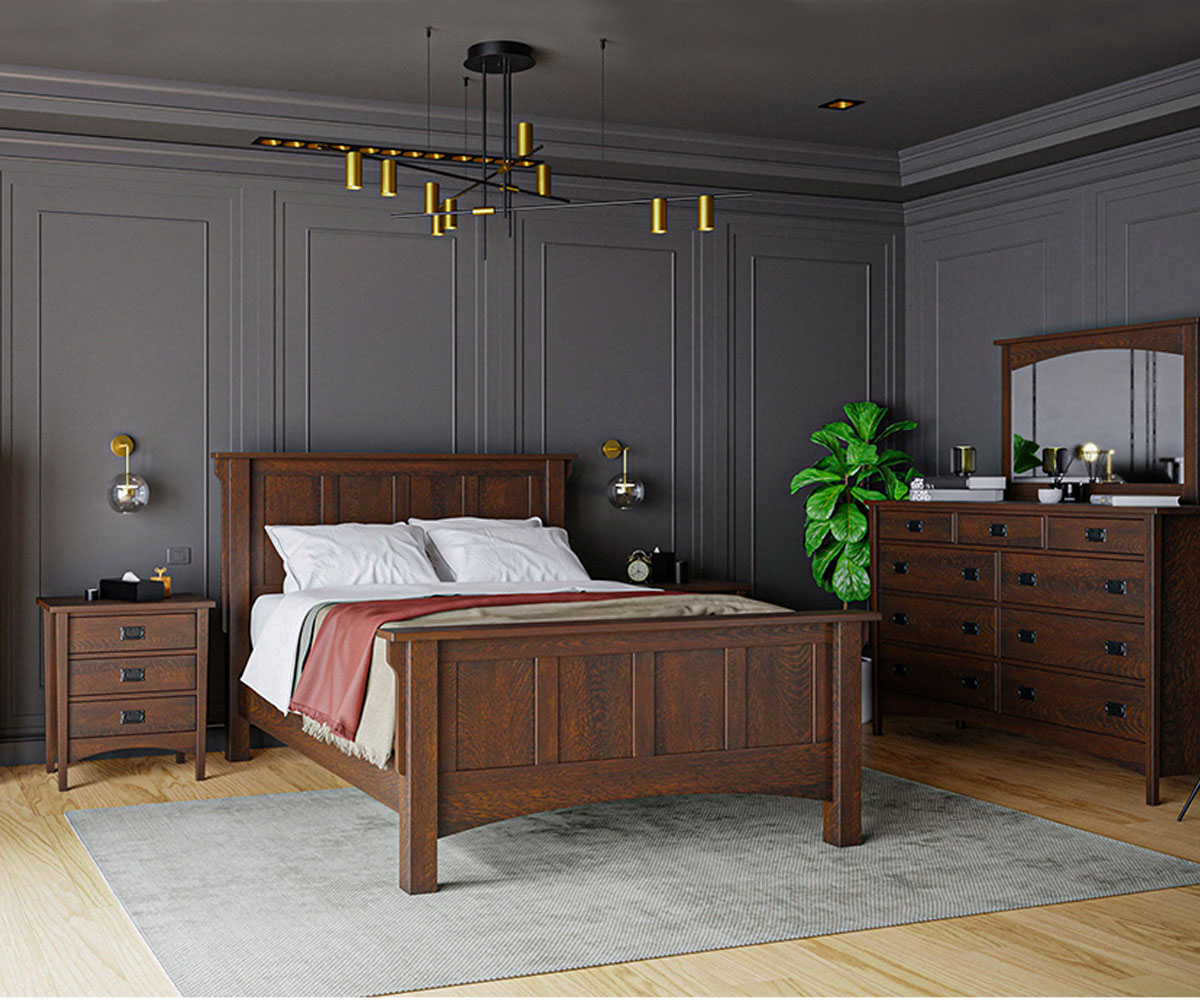 Arts & Crafts Gentleman's Chest - Image 3