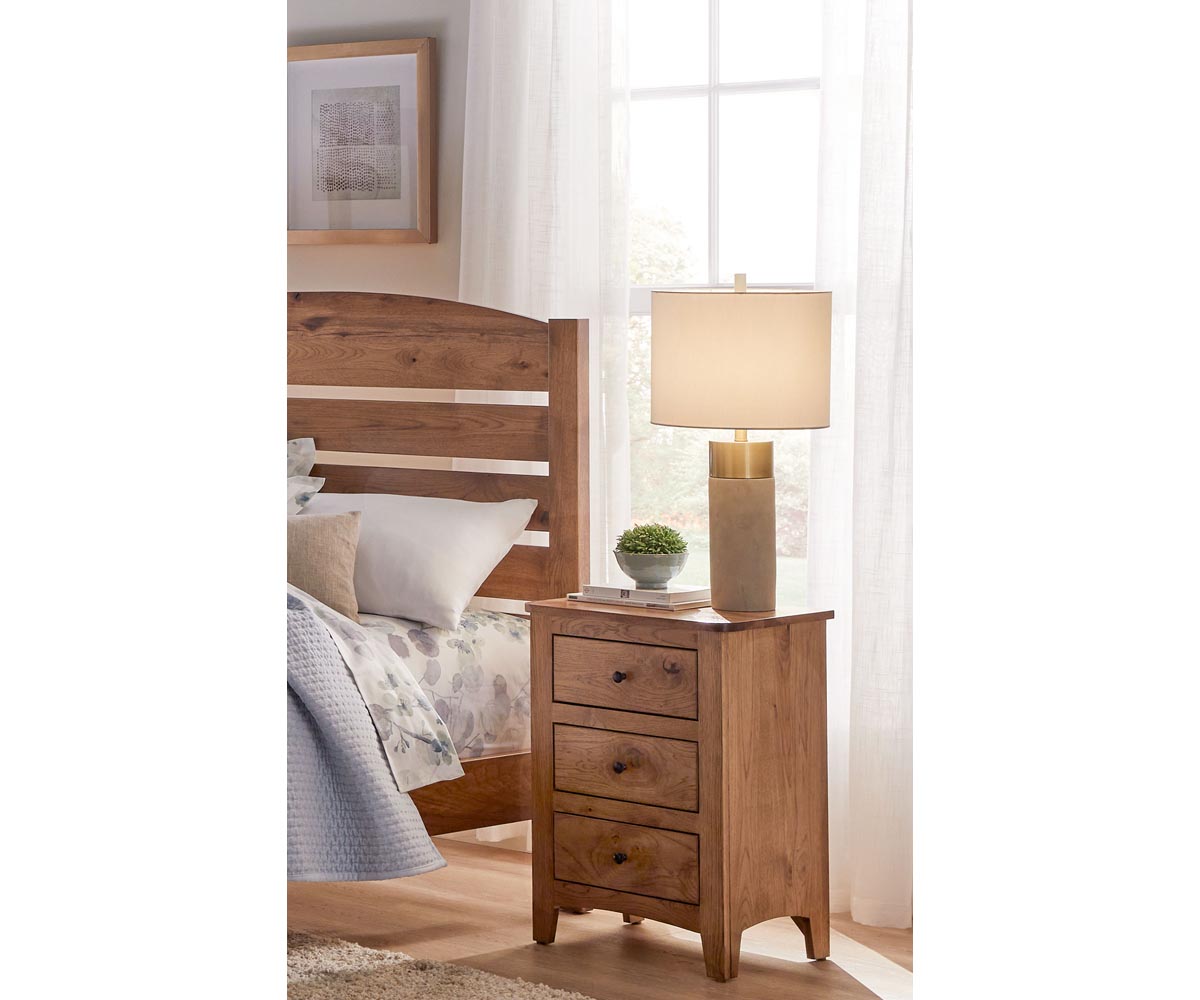 Dover 3 Drawer Nightstand - Image 3