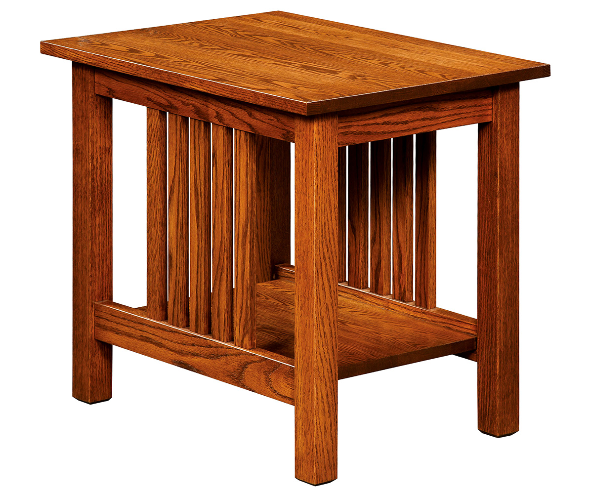 Country Mission End Table