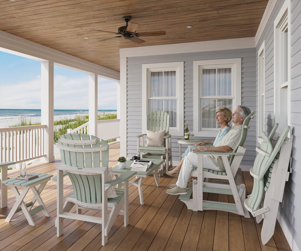 Contour Folding Adirondack Chair - Image 2