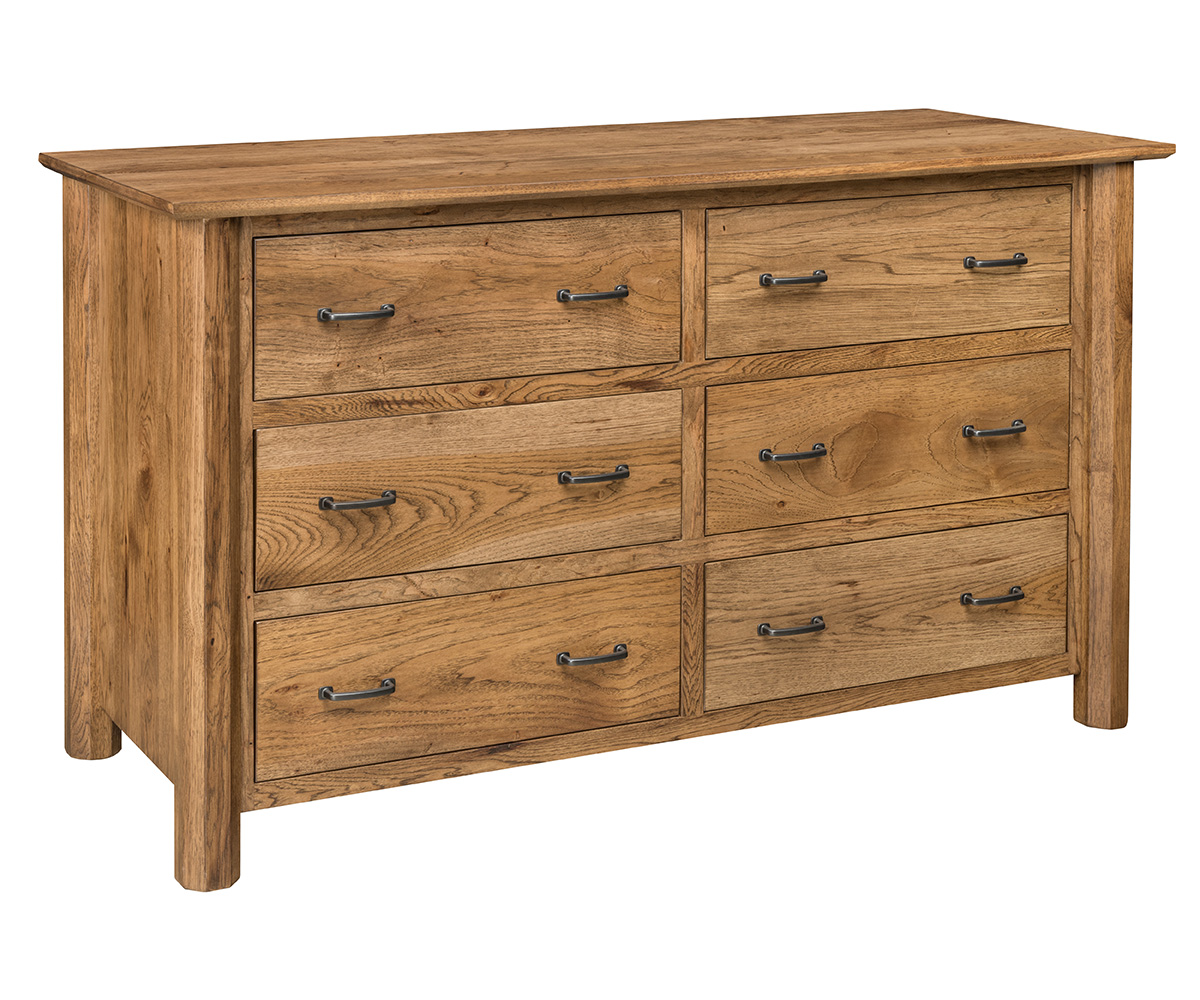 Fenwood 6 Drawer Mule Dresser