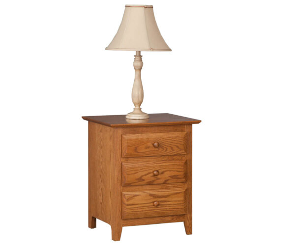 Shaker 3 Drawer Nightstand
