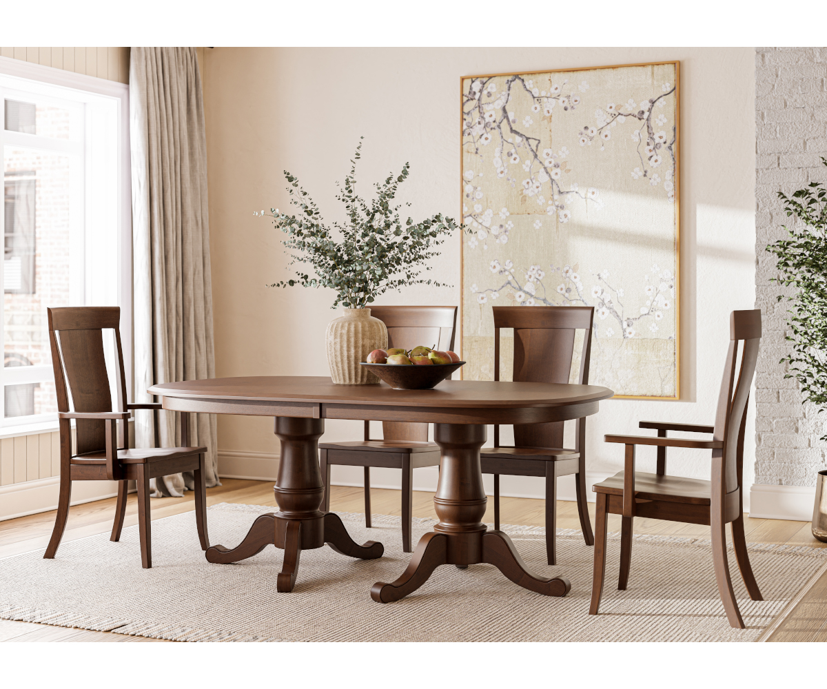 Chancellor Double Pedestal Table - Image 3