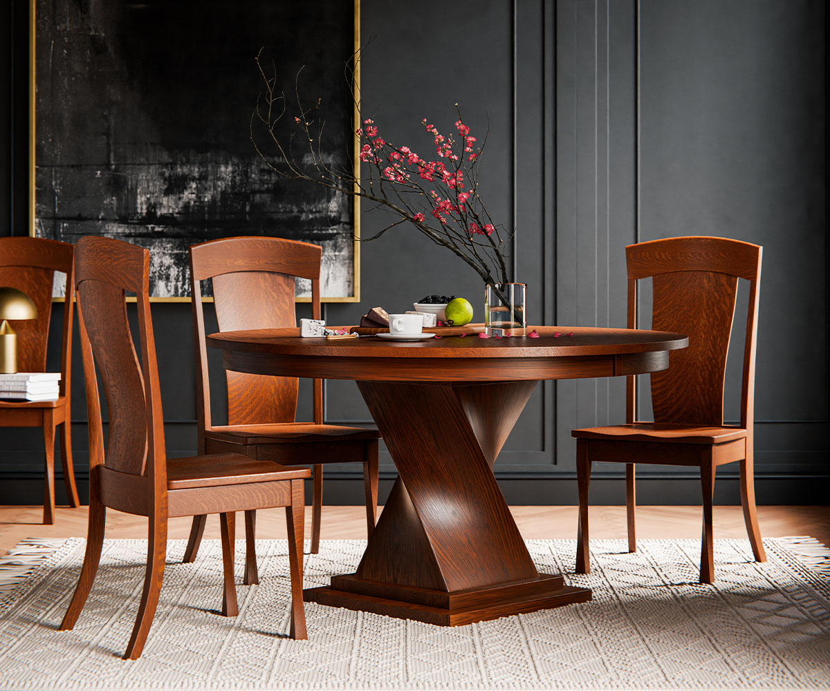 Lexington Single Pedestal Table Collection