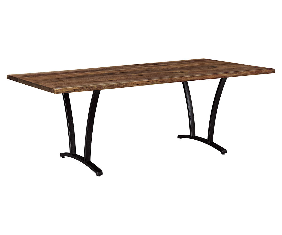 Live Edge Table with Pagosa Base