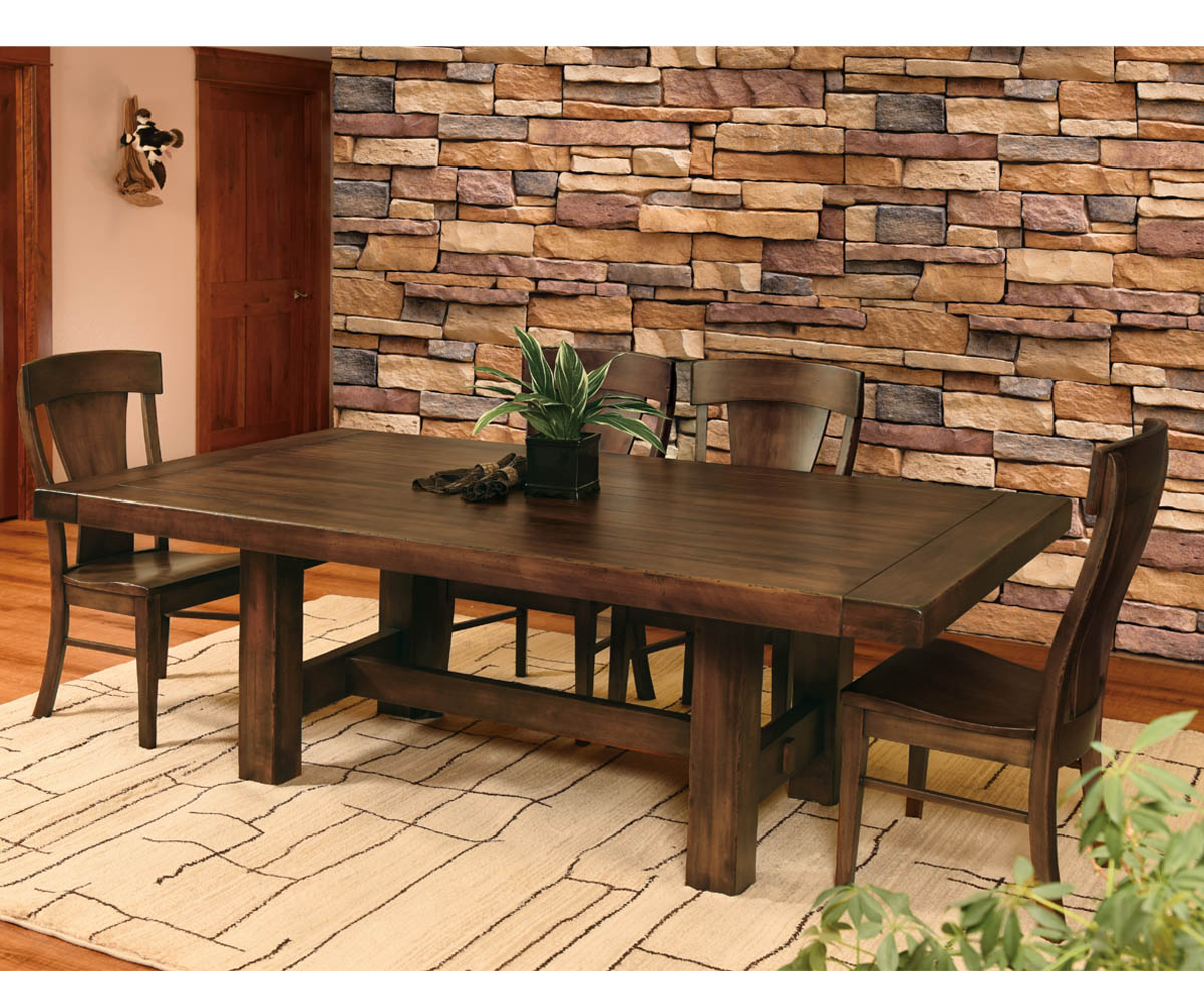 Wellington Trestle Table Collection - Image 2