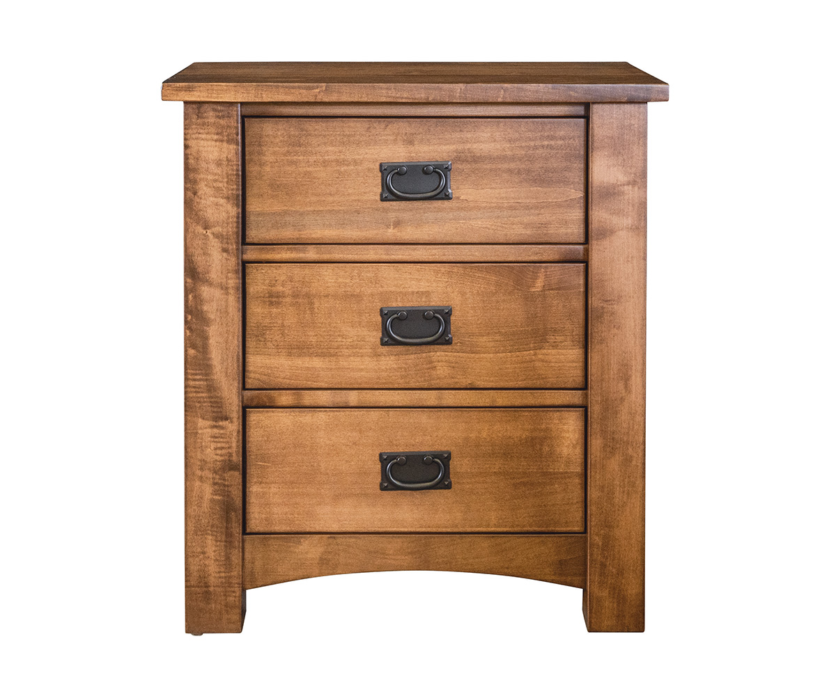 Grand Mesa 3 Drawer Nightstand - Image 2