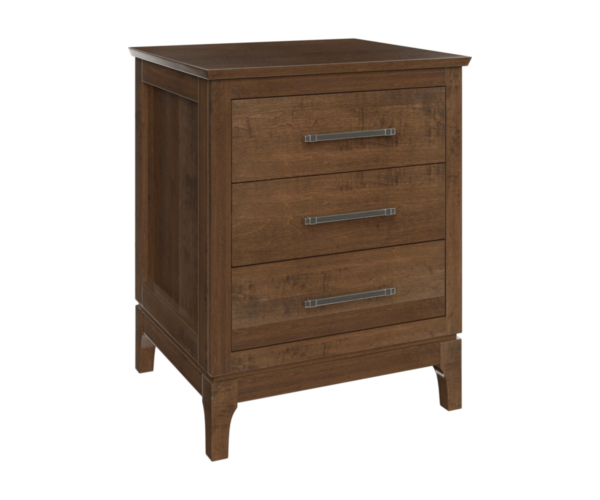 Boulder Creek 3 Drawer Nightstand - Image 2