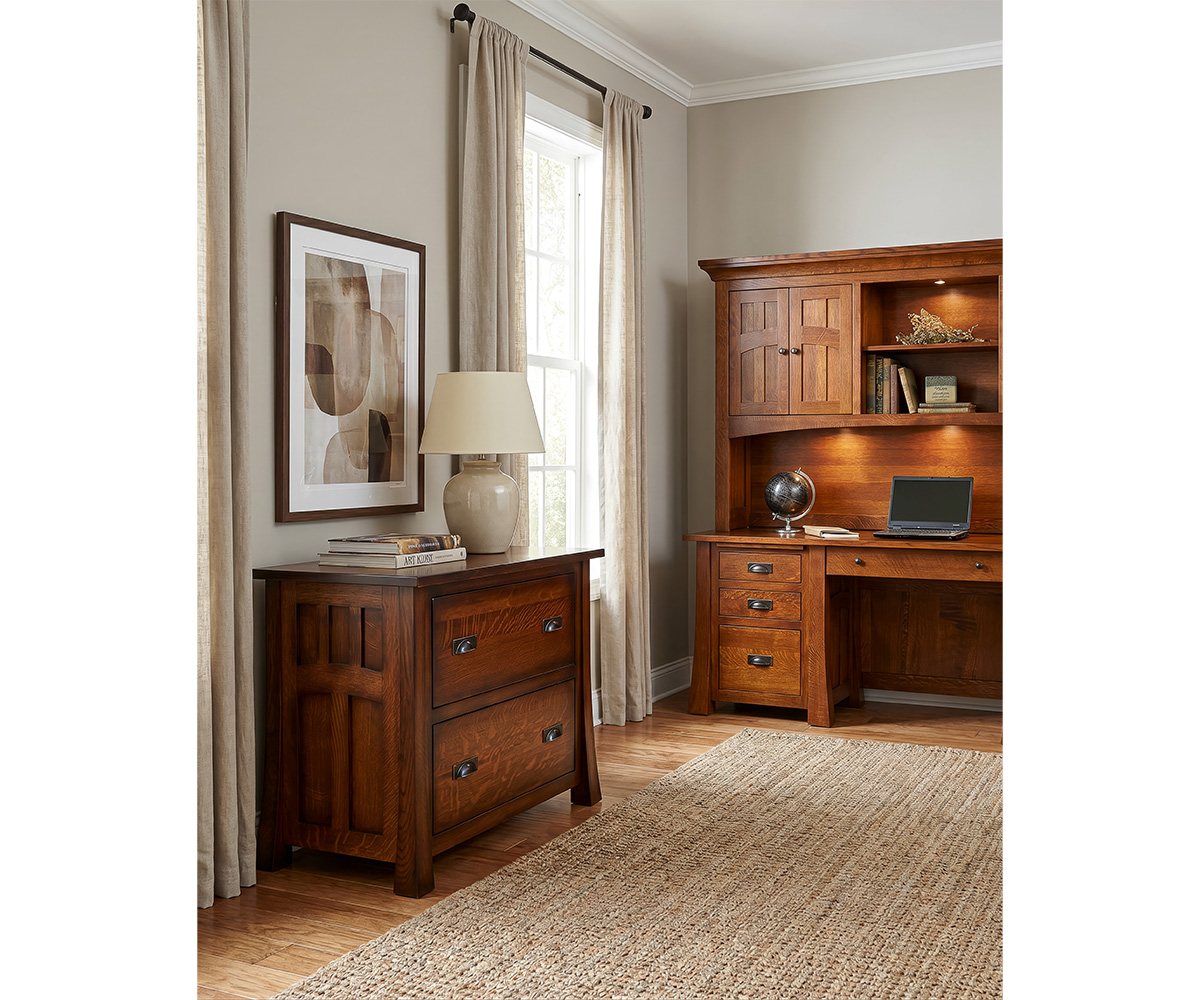 Bridgefort Mission Lateral File Cabinet - Image 3